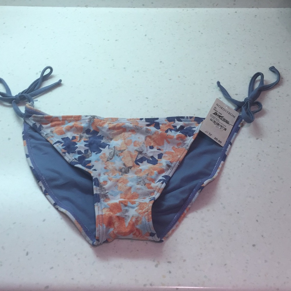 Ladies Floral Print Bikini Swimsuit Bottom